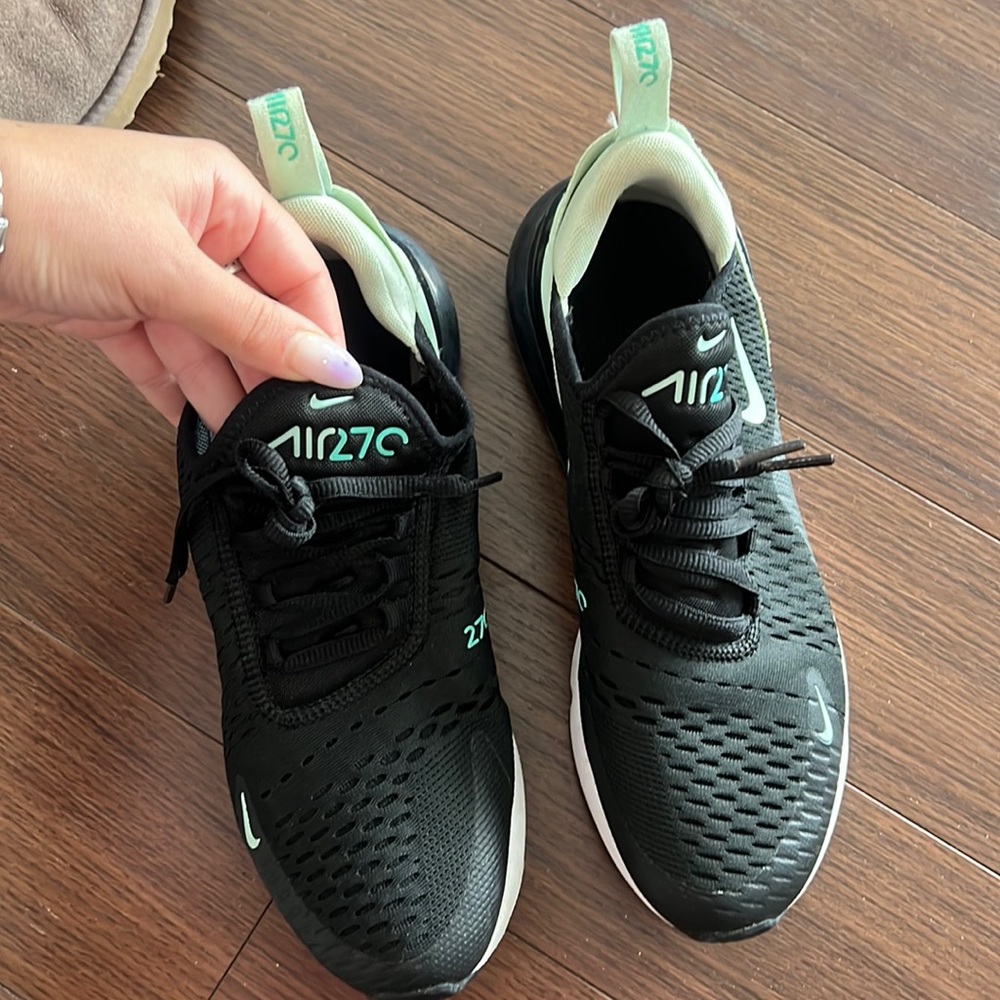 Nike Air Max 270 black and green